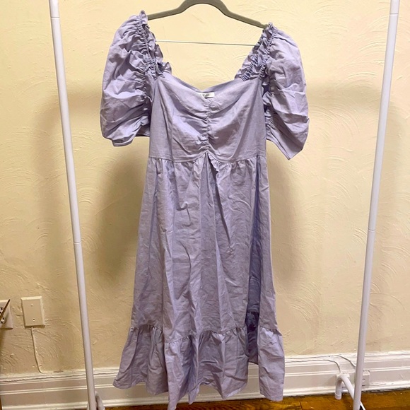 Brand new balloon sleeve dress - Picture 1 of 3